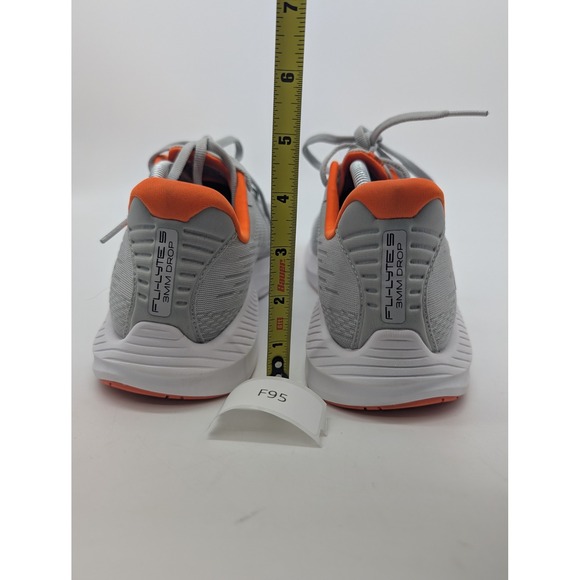 Topo Athletic M FLI-LYTE 5 Men's Running Shoes Grey Orange Size 10.5 - Picture 8 of 8